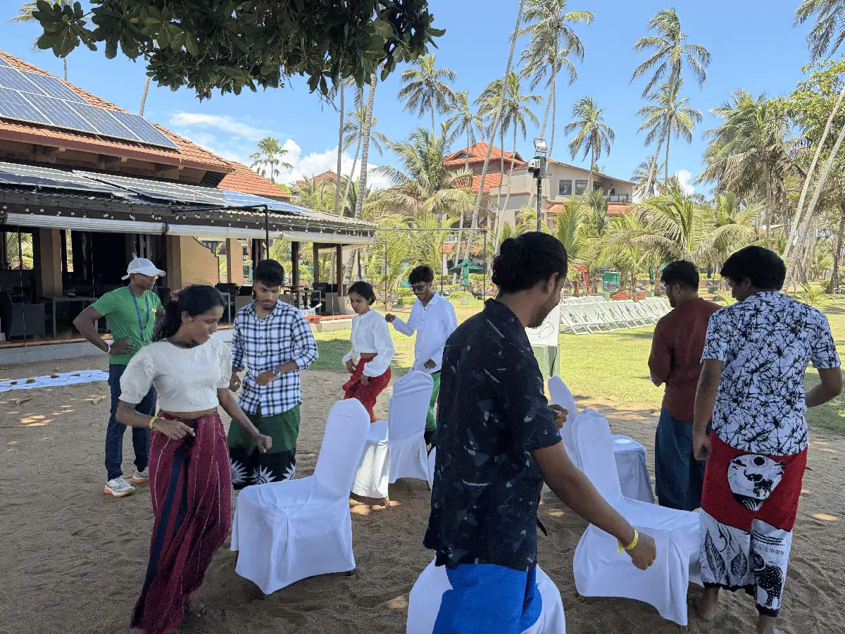 RankPandas team enjoying an outdoor company activity